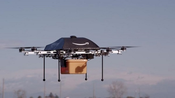 Layanan Antar Makanan dengan Drone